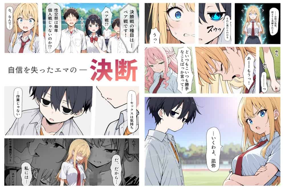 陰キャ転校生はセックス最強 – クラス代表の座を奪われた私 –