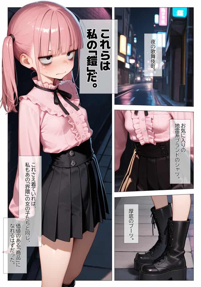 地雷系ブス、おじさんを買う。
