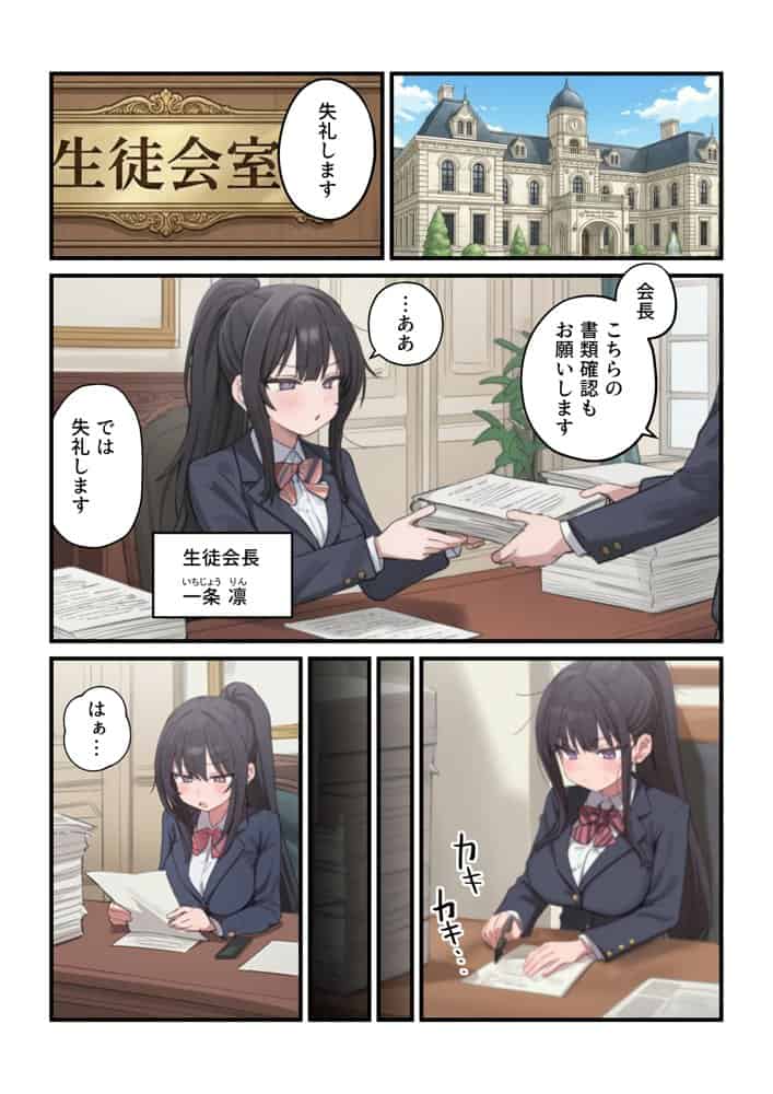 貞操逆転した世界で ある女子校の性処理係になった件4