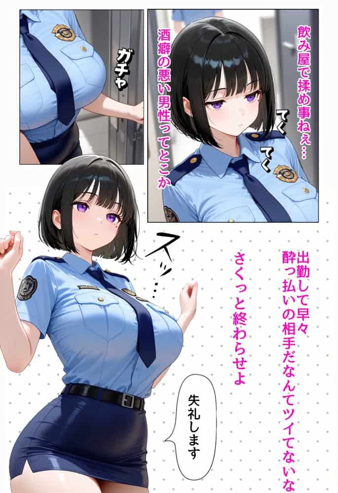 強気な裏アカ警察官を潮だくセックスでわからせたので再教育して完堕ちさせる話