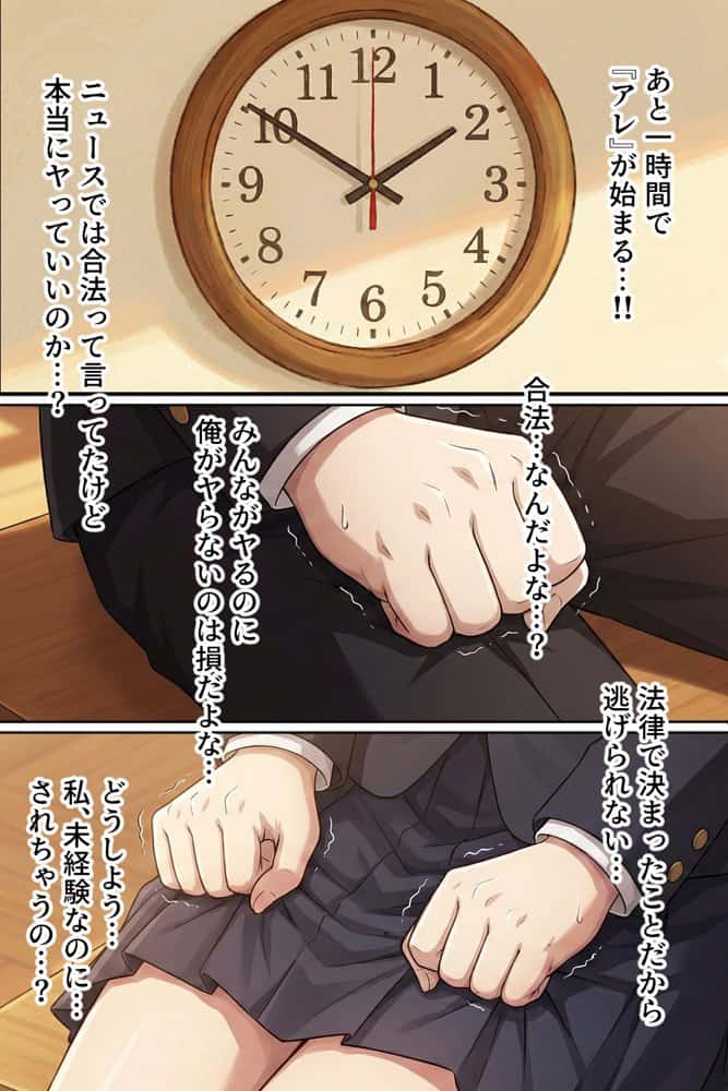 肉便器法の成立した世界で〜校内の好きな美少女を選んで肉便器にできる世界〜