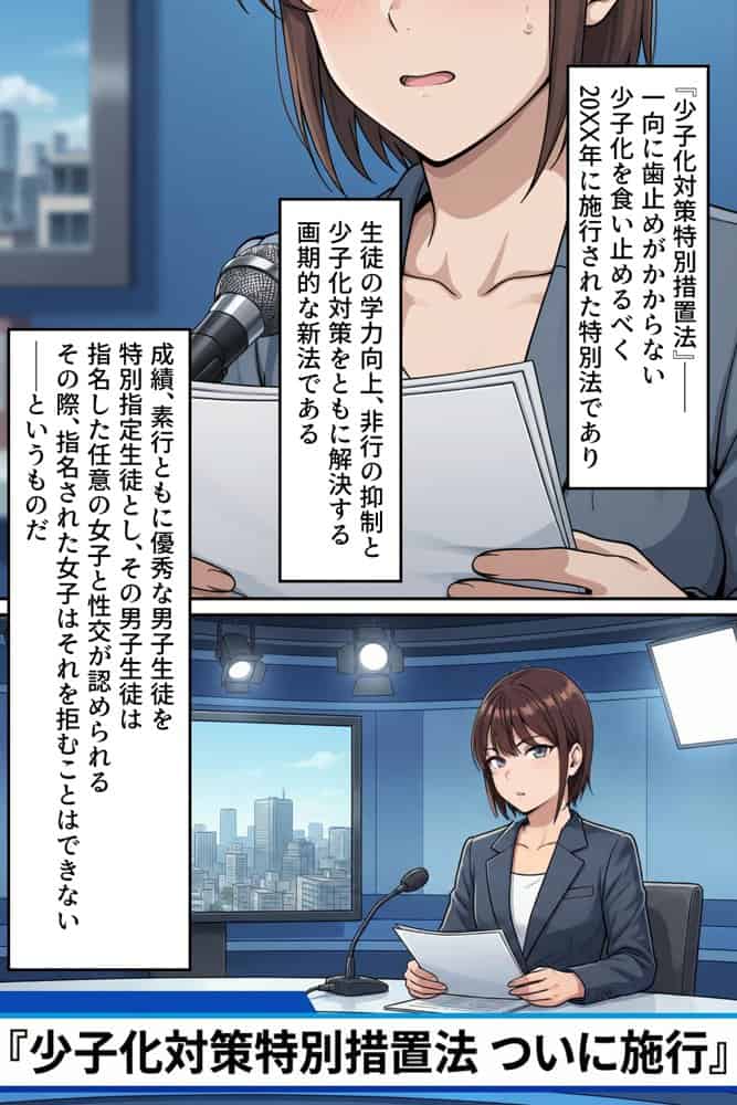 肉便器法の成立した世界で〜校内の好きな美少女を選んで肉便器にできる世界〜