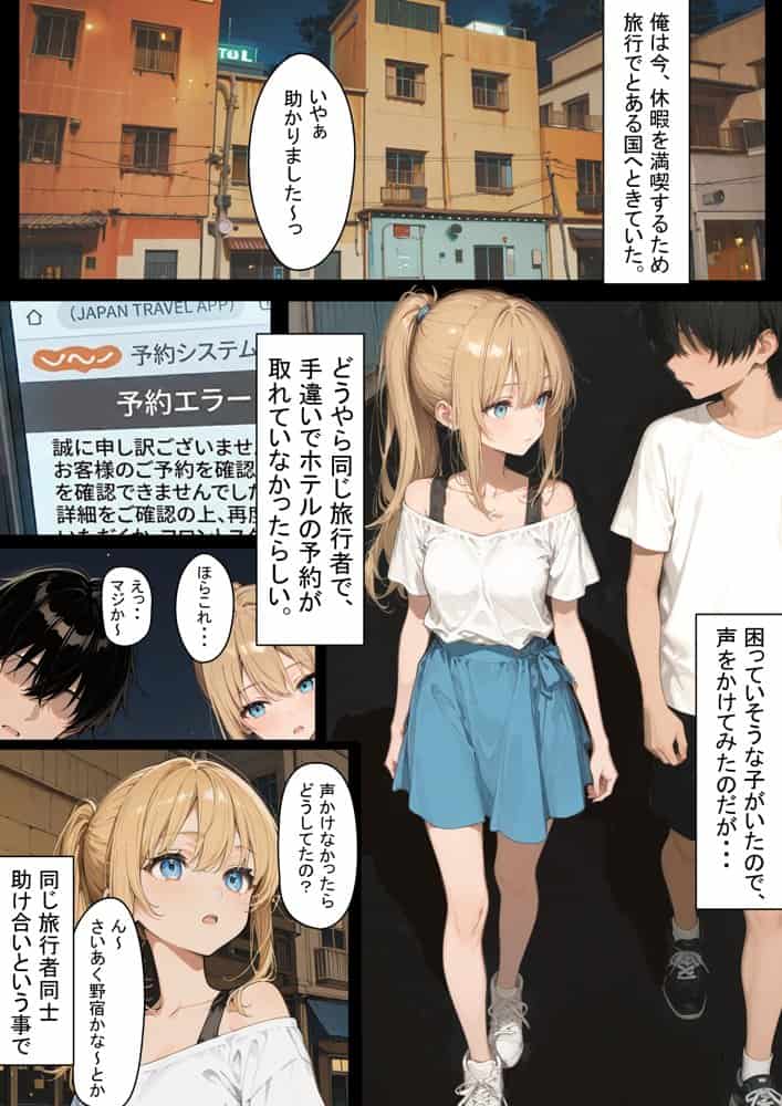 旅先でやっちゃった