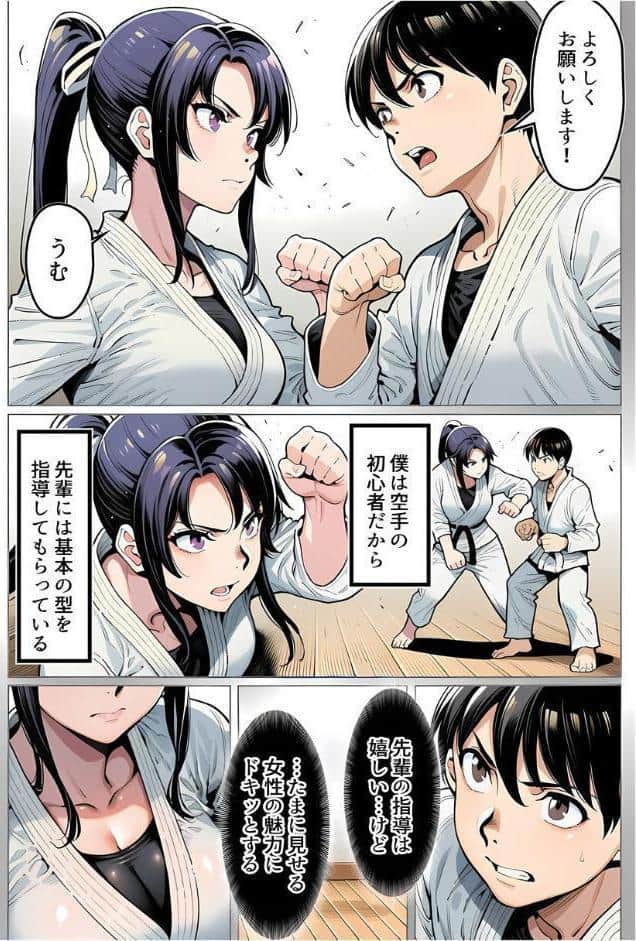 ボクが好きな空手部の先輩が、クズ男に敗北してNTR快楽セックスされる話（1）