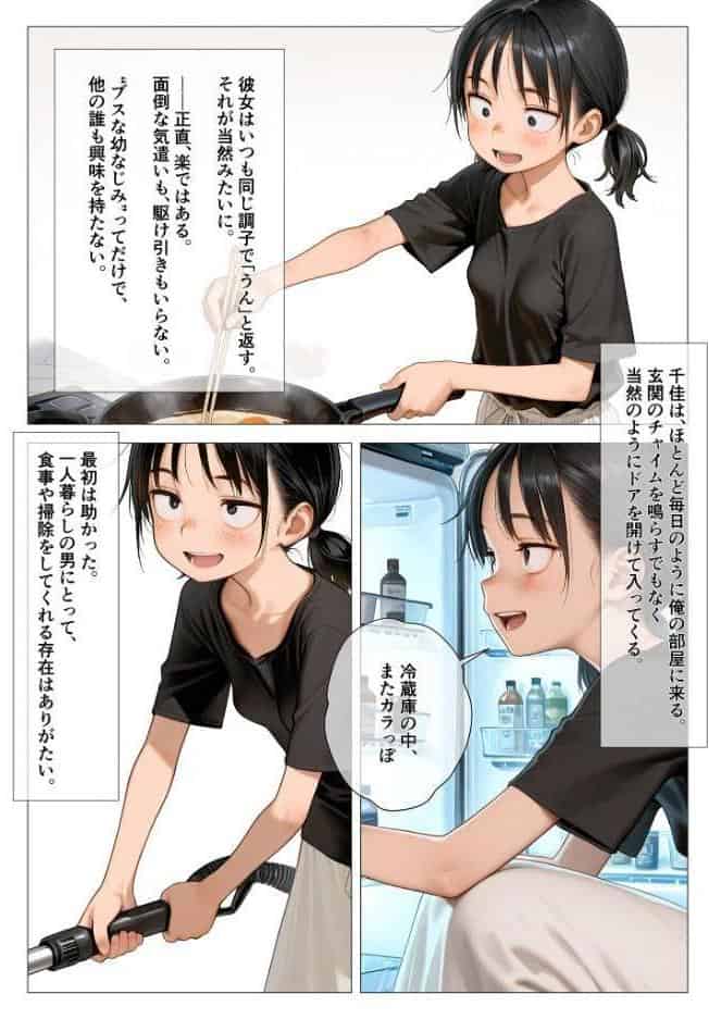 ちいぶす-おっぱい小さくてブスだけどいつでもヤレる幼馴染- モザイク版