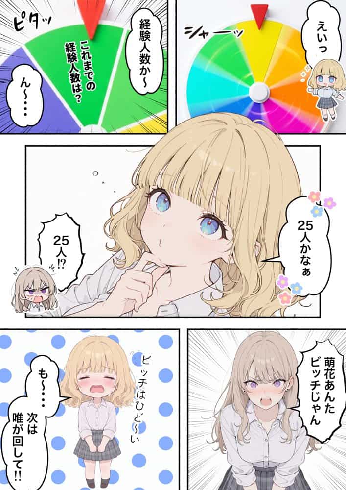 童貞陰キャの僕がクラスのトップカーストギャルとえちえちルーレットでハーレム無双